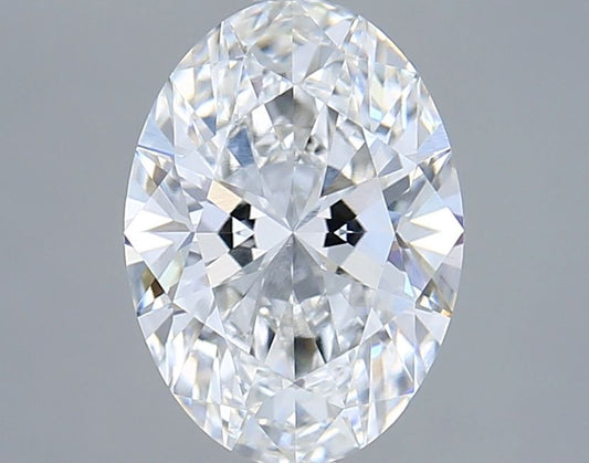 Lab-Grown Oval Diamond - 2.54 Carats, E Color, VVS2 Clarity - Certified by IGI - Report Number: LG694576523