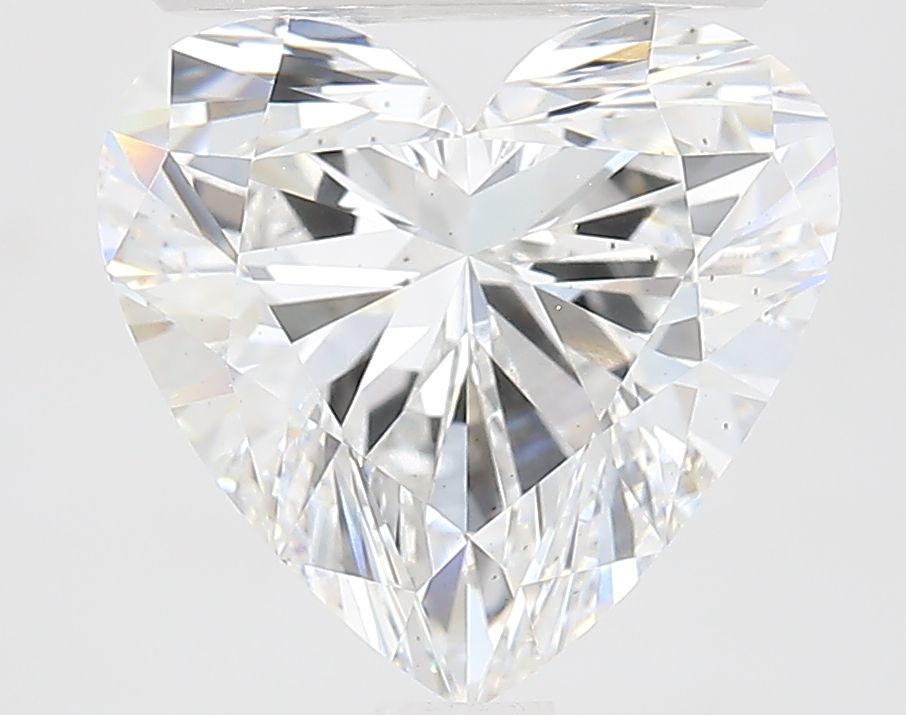 Lab-Grown Heart Diamond - 2.6 Carats, E Color, VS2 Clarity - Certified by IGI - Report Number: LG652419664