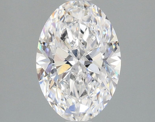 Lab-Grown Oval Diamond - 1.48 Carats, D Color, VS2 Clarity - Certified by IGI - Report Number: LG678569848