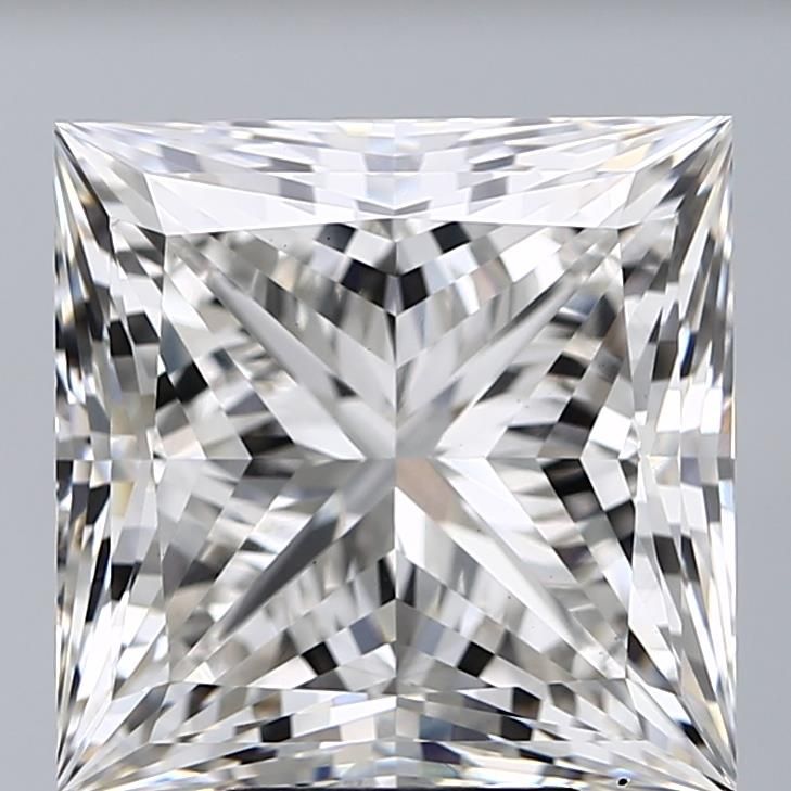 Lab-Grown Princess Diamond - 8.61 Carats, F Color, VS1 Clarity - Certified by IGI - Report Number: 592323642