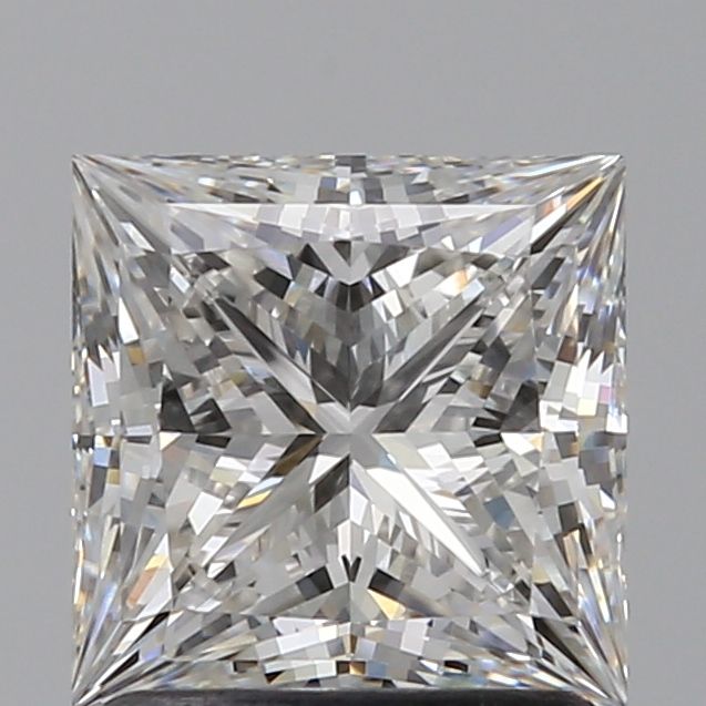 Lab-Grown Princess Diamond - 1.57 Carats, F Color, VVS2 Clarity - Certified by IGI - Report Number: LG646445058