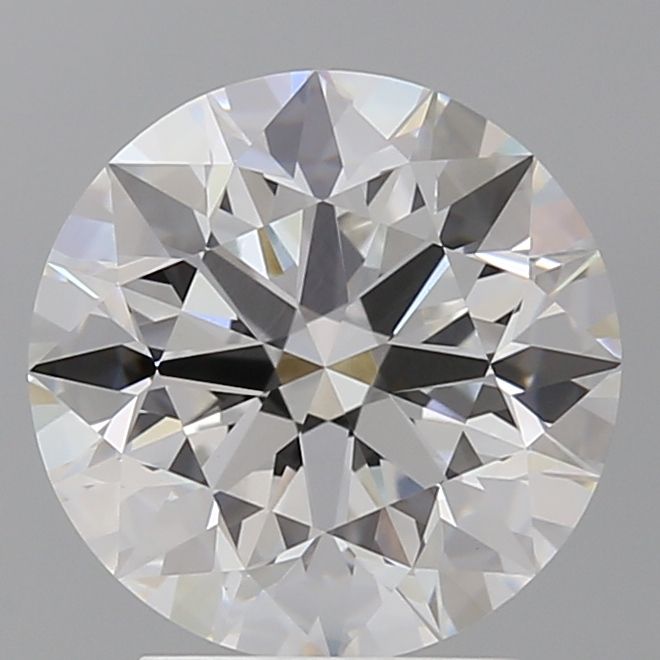 Lab-Grown Round Diamond - 3.0 Carats, E Color, VVS2 Clarity - Certified by IGI - Report Number: LG671456482