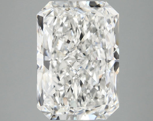 Lab-Grown Radiant Diamond - 6.05 Carats, F Color, VS1 Clarity - Certified by IGI - Report Number: LG696568238