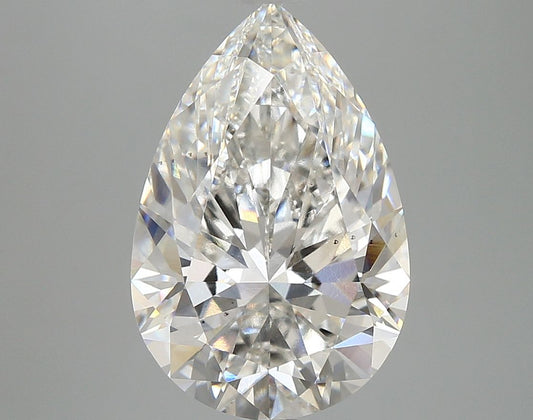 Lab-Grown Pear Diamond - 5.1 Carats, F Color, VS2 Clarity - Certified by IGI - Report Number: LG669454377