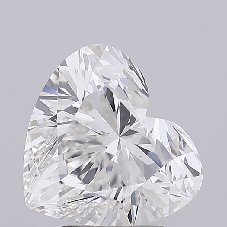 Lab-Grown Heart Diamond - 3.02 Carats, F Color, VS1 Clarity - Certified by IGI - Report Number: LG692541332
