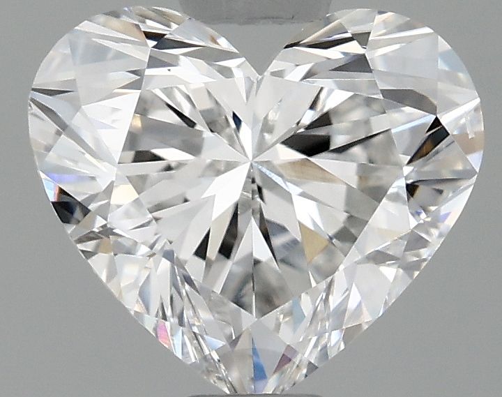 Lab-Grown Heart Diamond - 0.97 Carats, E Color, VS2 Clarity - Certified by IGI - Report Number: LG687579714