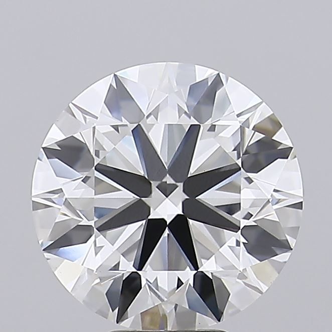 Lab-Grown Round Diamond - 8.01 Carats, F Color, VS1 Clarity - Certified by IGI - Report Number: LG694506863