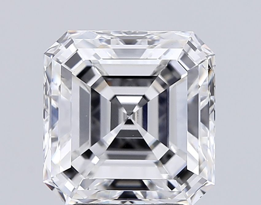 Lab-Grown Asscher Diamond - 4.8 Carats, E Color, VS2 Clarity - Certified by IGI - Report Number: LG696557546