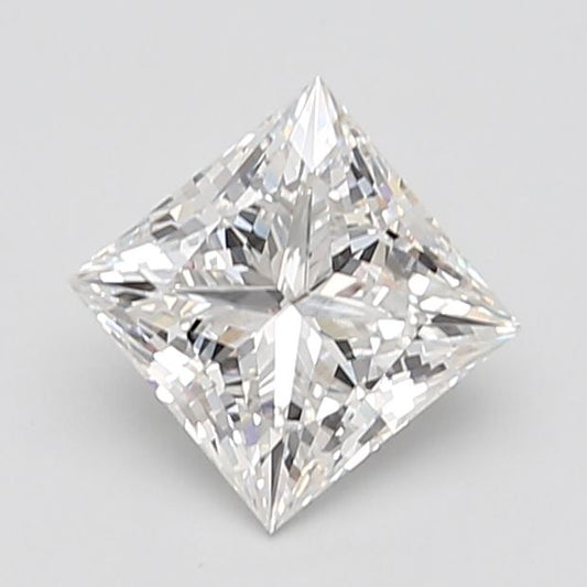 Lab-Grown Princess Diamond - 3.06 Carats, F Color, VVS2 Clarity - Certified by IGI - Report Number: LG673406889