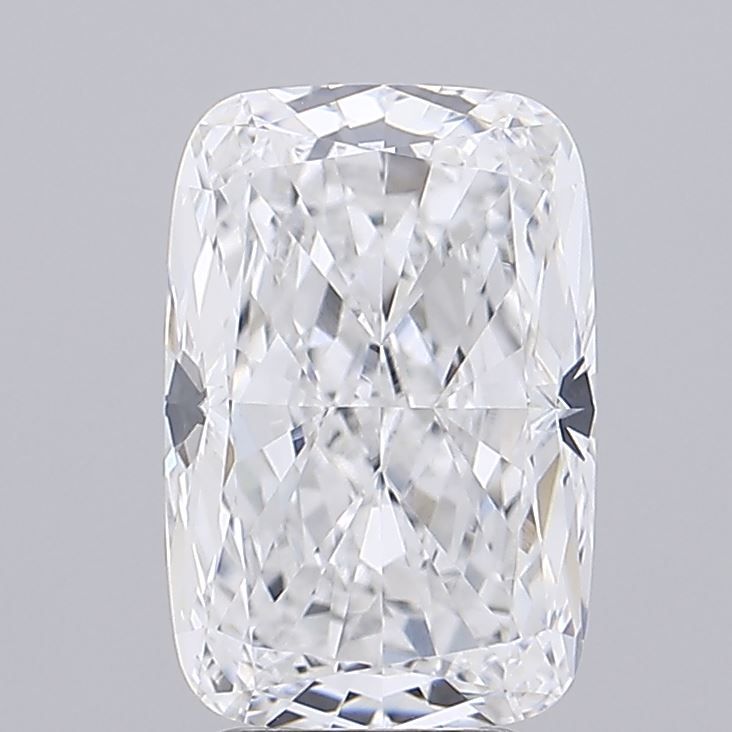 Lab-Grown Cushion Diamond - 4.05 Carats, D Color, VVS2 Clarity - Certified by IGI - Report Number: LG652406741