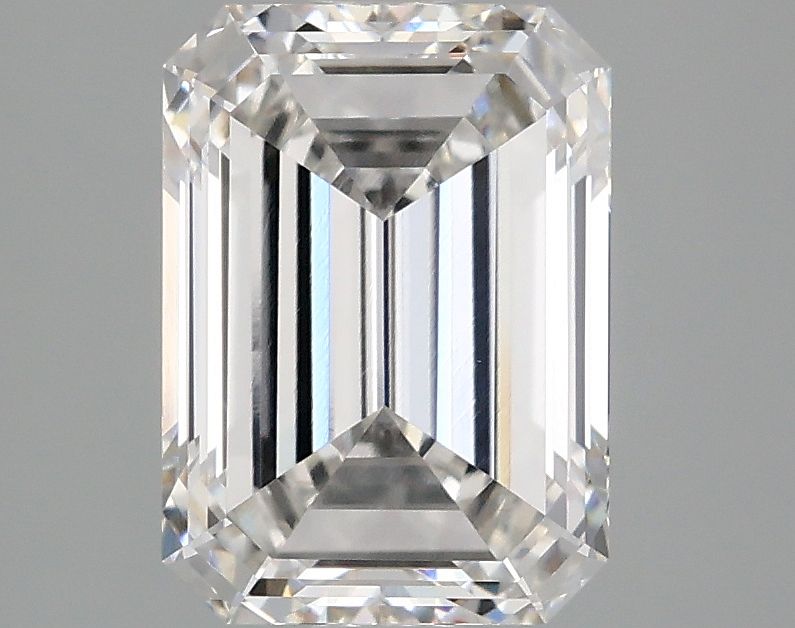 Lab-Grown Emerald Diamond - 2.57 Carats, F Color, VVS2 Clarity - Certified by IGI - Report Number: LG678576323