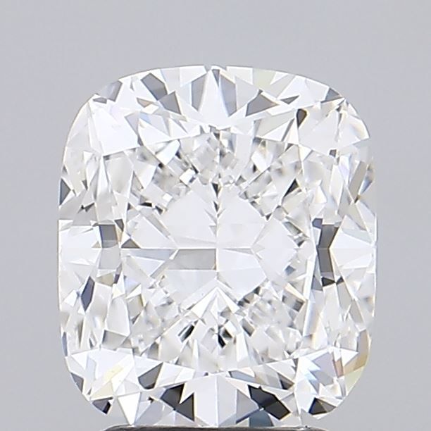 Lab-Grown Cushion Diamond - 2.51 Carats, D Color, VVS2 Clarity - Certified by IGI - Report Number: LG694527280