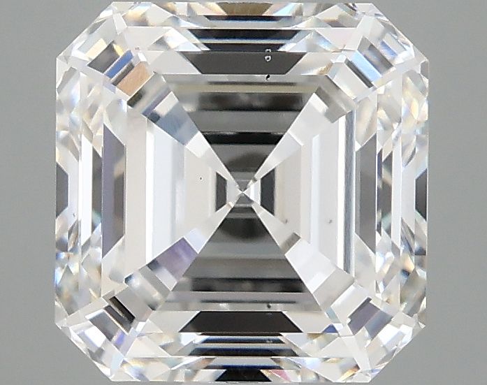 Lab-Grown Asscher Diamond - 3.08 Carats, E Color, VS2 Clarity - Certified by IGI - Report Number: LG676501452