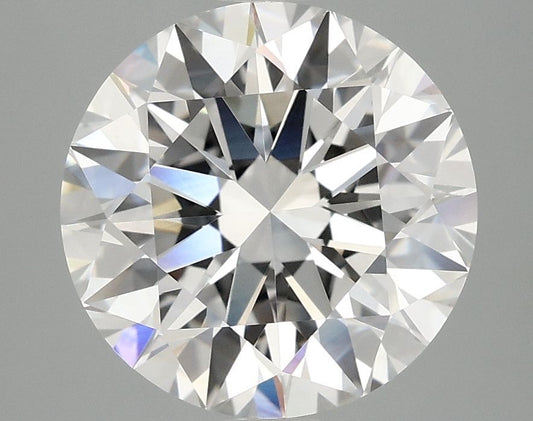 Lab-Grown Round Diamond - 4.0 Carats, E Color, VVS2 Clarity - Certified by IGI - Report Number: LG695518504