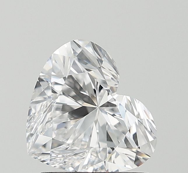 Lab-Grown Heart Diamond - 1.51 Carats, D Color, VVS2 Clarity - Certified by IGI - Report Number: LG683552799