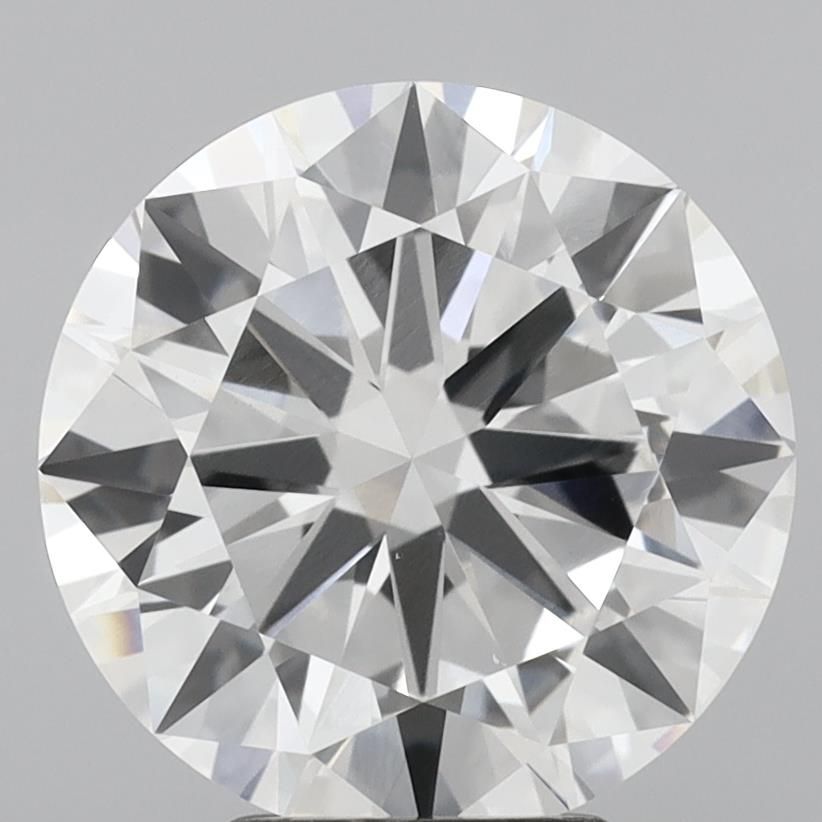 Lab-Grown Round Diamond - 4.5 Carats, F Color, VS1 Clarity - Certified by IGI - Report Number: LG713572635