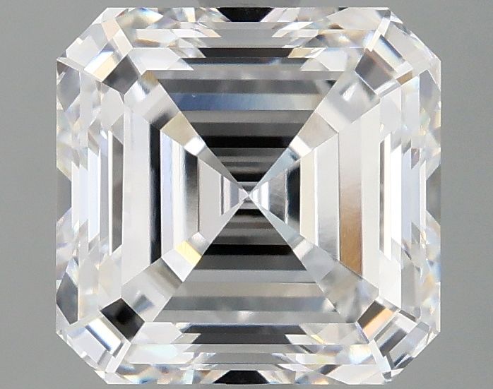 Lab-Grown Asscher Diamond - 3.04 Carats, E Color, VVS2 Clarity - Certified by IGI - Report Number: LG687501792