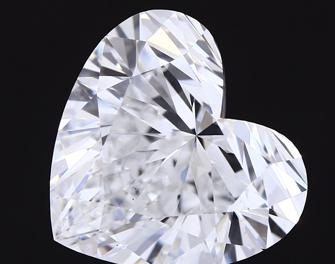 Lab-Grown Heart Diamond - 8.06 Carats, D Color, VS1 Clarity - Certified by IGI - Report Number: LG657449912