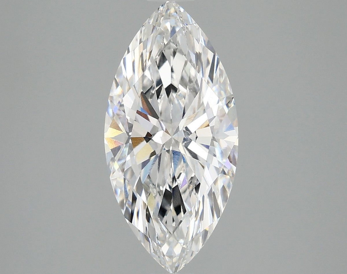 Lab-Grown Marquise Diamond - 2.48 Carats, E Color, VVS2 Clarity - Certified by IGI - Report Number: LG668441667