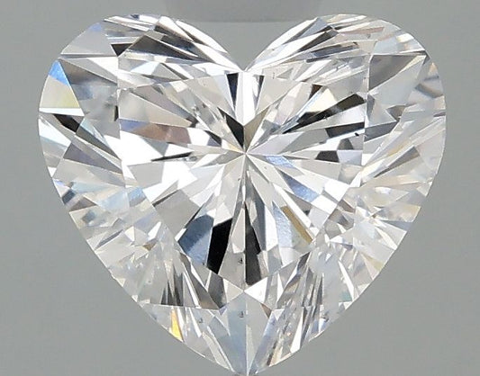 Lab-Grown Heart Diamond - 1.98 Carats, E Color, VS2 Clarity - Certified by IGI - Report Number: LG687533102