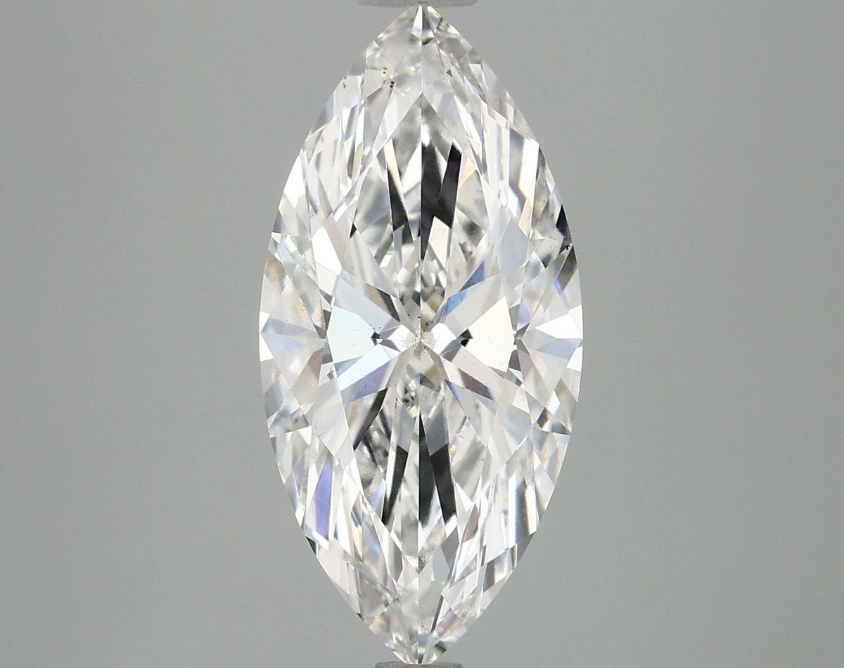 Lab-Grown Marquise Diamond - 2.97 Carats, E Color, VS2 Clarity - Certified by IGI - Report Number: LG698552157