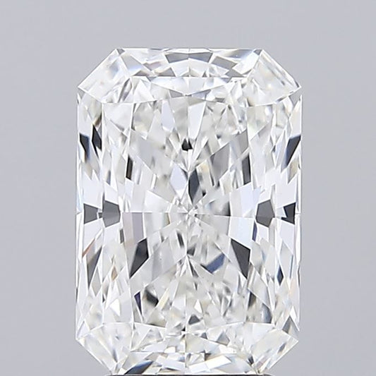 Lab-Grown Radiant Diamond - 3.09 Carats, F Color, VVS2 Clarity - Certified by IGI - Report Number: LG713529037