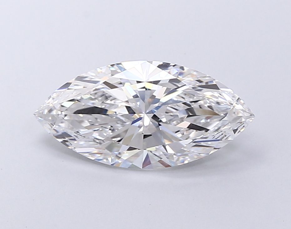 Lab-Grown Marquise Diamond - 3.51 Carats, D Color, VS1 Clarity - Certified by IGI - Report Number: LG706518833