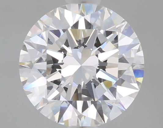 Lab-Grown Round Diamond - 2.0 Carats, E Color, VVS2 Clarity - Certified by IGI - Report Number: LG694547067