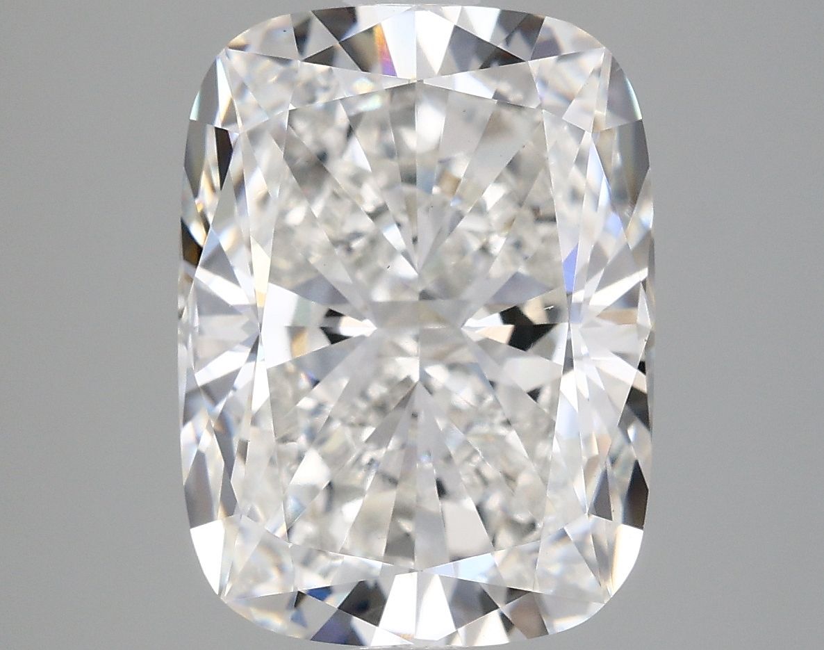 Lab-Grown Cushion Diamond - 4.02 Carats, F Color, VS1 Clarity - Certified by IGI - Report Number: LG651473045