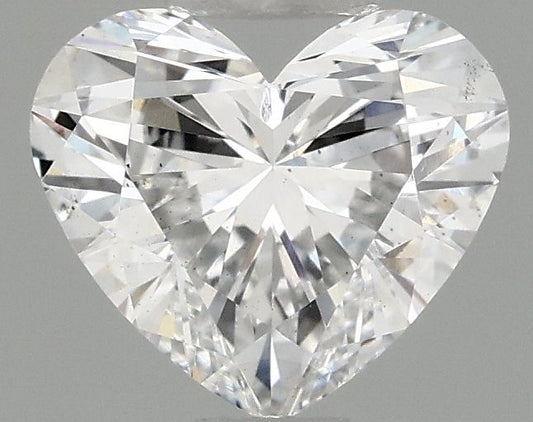 Lab-Grown Heart Diamond - 0.96 Carats, D Color, VS2 Clarity - Certified by IGI - Report Number: LG704577777