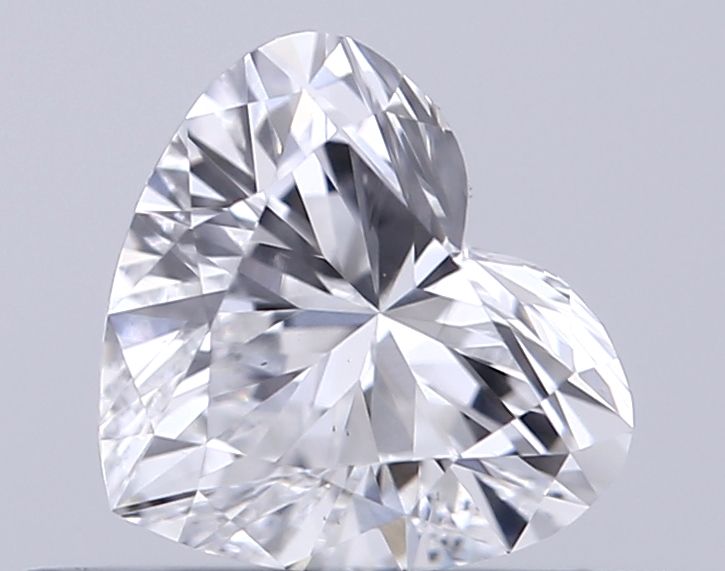Lab-Grown Heart Diamond - 0.39 Carats, D Color, VS1 Clarity - Certified by IGI - Report Number: LG669474230