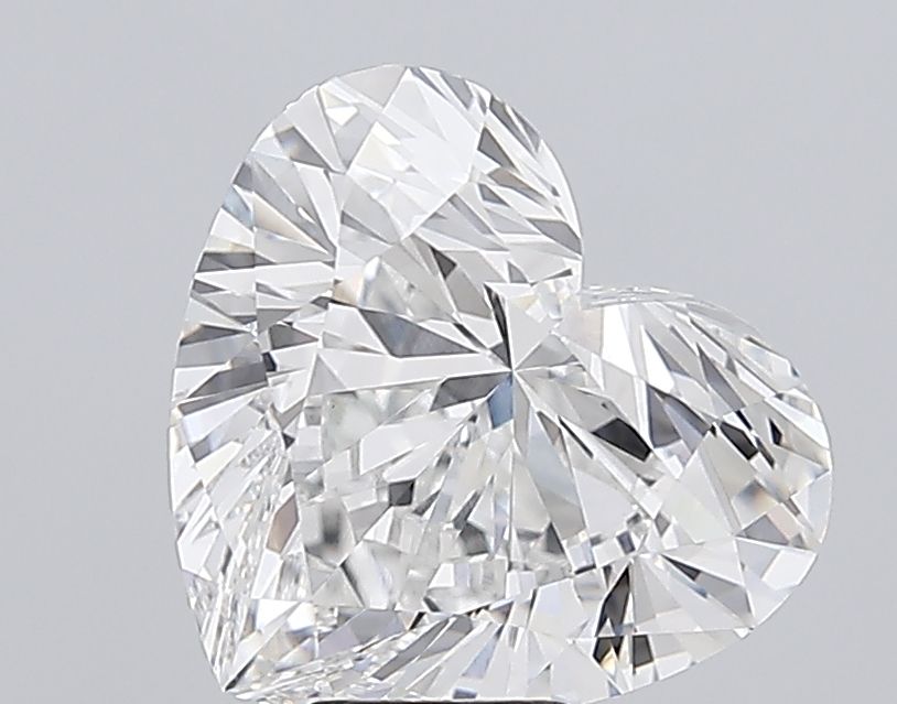 Lab-Grown Heart Diamond - 8.05 Carats, E Color, VVS2 Clarity - Certified by IGI - Report Number: LG697509950