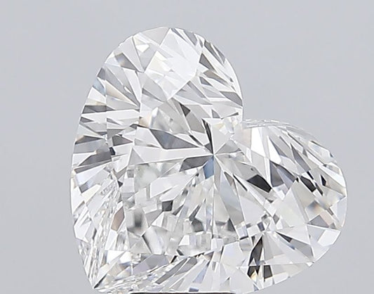 Lab-Grown Heart Diamond - 8.05 Carats, E Color, VVS2 Clarity - Certified by IGI - Report Number: LG697509950
