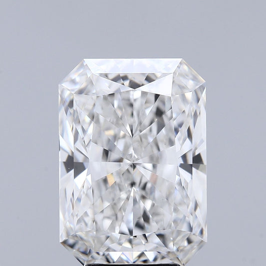 Lab-Grown Radiant Diamond - 6.02 Carats, F Color, VS1 Clarity - Certified by IGI - Report Number: LG712565640