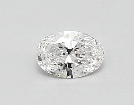Lab-Grown Oval Diamond - 0.34 Carats, D Color, SI1 Clarity - Certified by IGI - Report Number: LG619441999