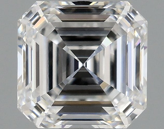 Lab-Grown Asscher Diamond - 0.96 Carats, D Color, VS1 Clarity - Certified by IGI - Report Number: LG689572541