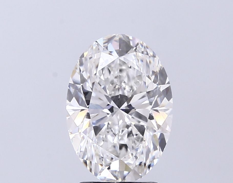 Lab-Grown Oval Diamond - 2.54 Carats, F Color, VS1 Clarity - Certified by IGI - Report Number: LG694597326