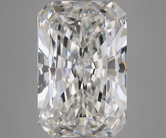 Lab-Grown Radiant Diamond - 7.34 Carats, F Color, VS1 Clarity - Certified by IGI - Report Number: LG706576781
