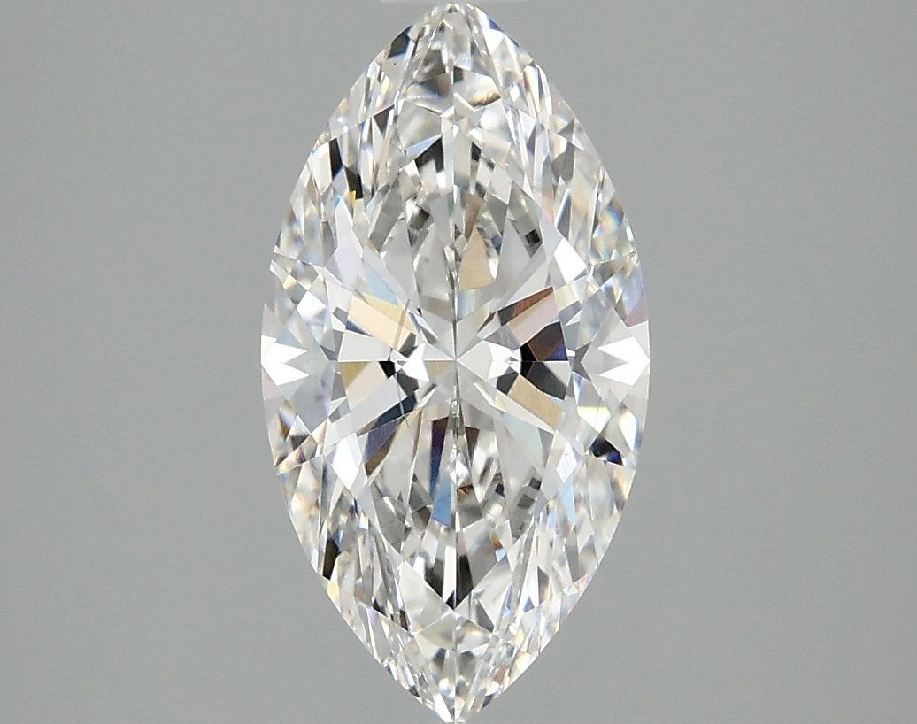 Lab-Grown Marquise Diamond - 1.95 Carats, F Color, VS2 Clarity - Certified by IGI - Report Number: LG668464153