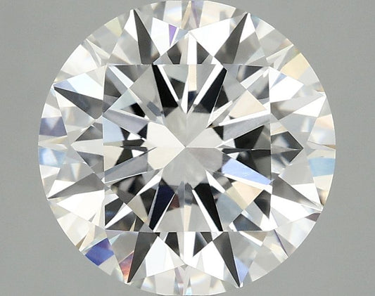 Lab-Grown Round Diamond - 4.0 Carats, E Color, VVS2 Clarity - Certified by IGI - Report Number: LG695526595