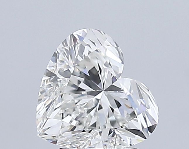 Lab-Grown Heart Diamond - 3.0 Carats, F Color, VS1 Clarity - Certified by IGI - Report Number: LG675529969