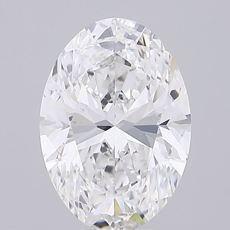 Lab-Grown Oval Diamond - 8.01 Carats, E Color, VS1 Clarity - Certified by IGI - Report Number: LG685564132