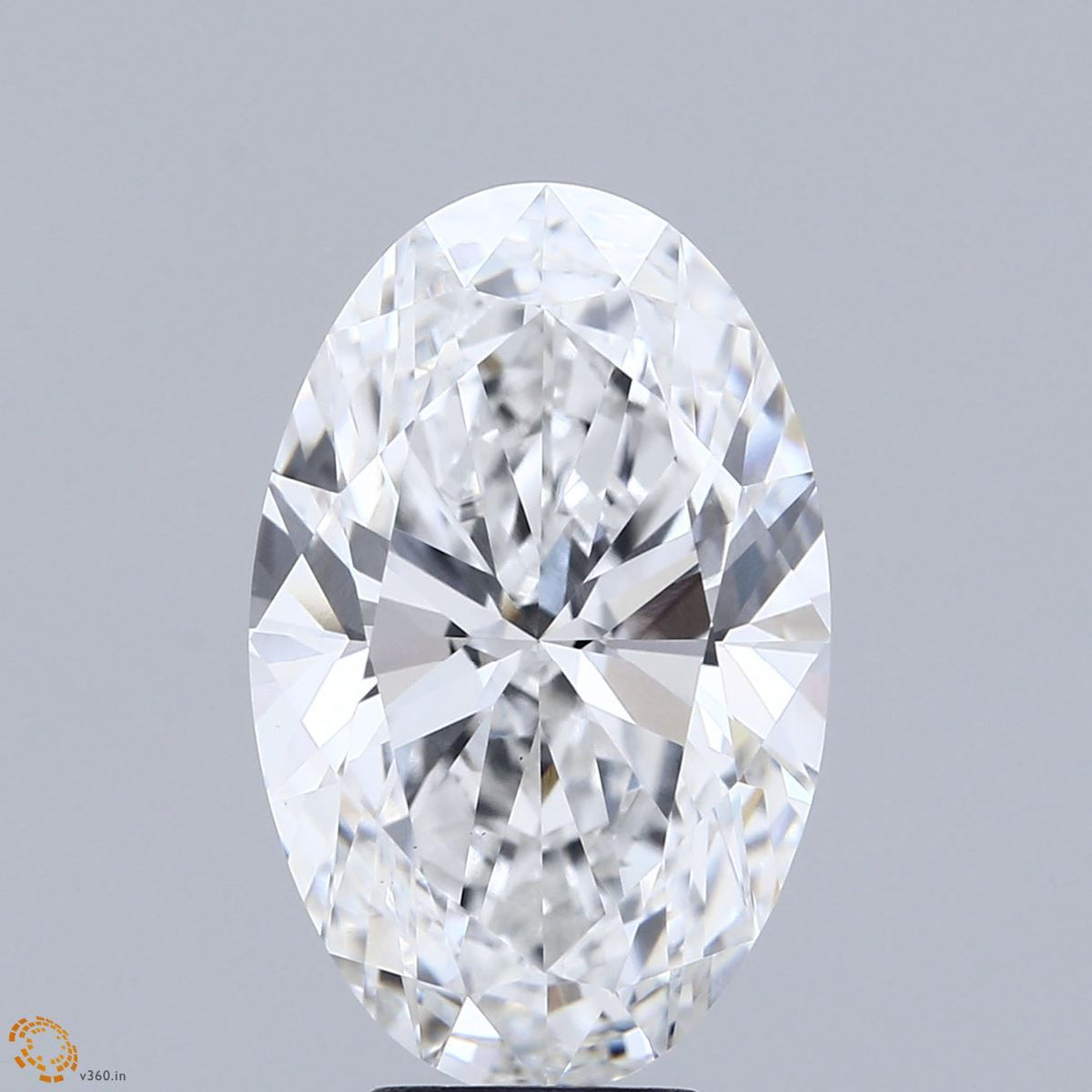 Lab-Grown Oval Diamond - 6.08 Carats, E Color, VS1 Clarity - Certified by IGI - Report Number: LG680546338
