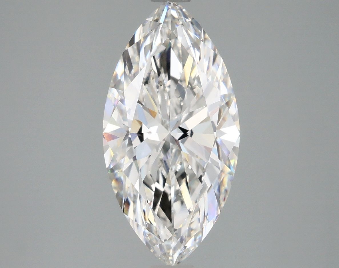 Lab-Grown Marquise Diamond - 2.52 Carats, F Color, VVS2 Clarity - Certified by IGI - Report Number: LG665422779