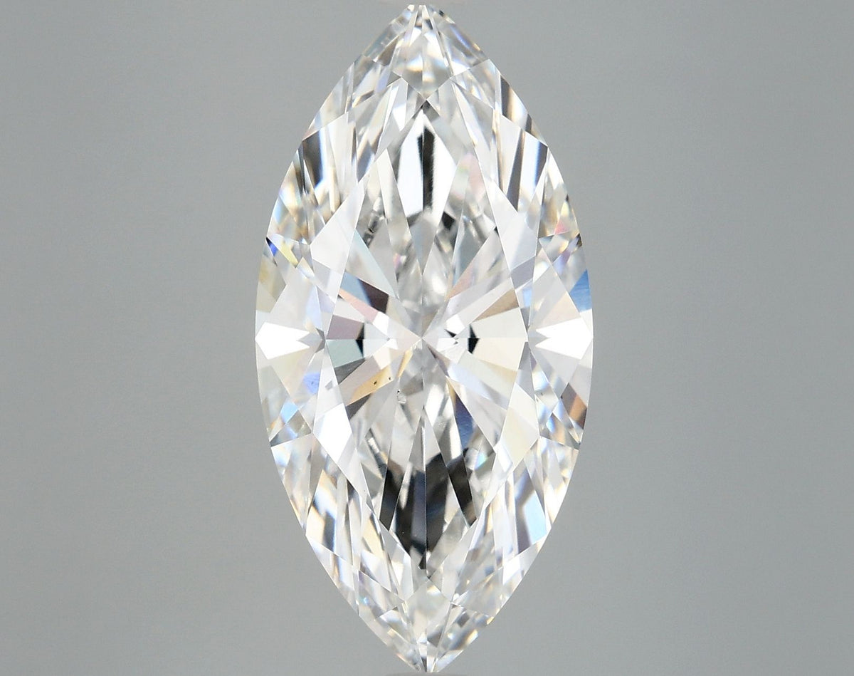 Lab-Grown Marquise Diamond - 6.04 Carats, E Color, VS2 Clarity - Certified by IGI - Report Number: LG683593820