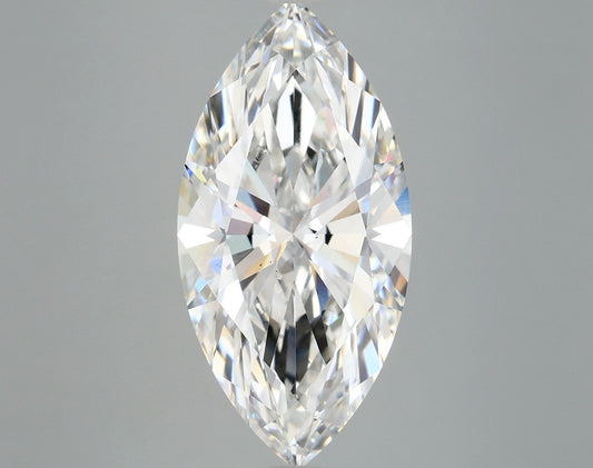 Lab-Grown Marquise Diamond - 6.04 Carats, E Color, VS2 Clarity - Certified by IGI - Report Number: LG683593820