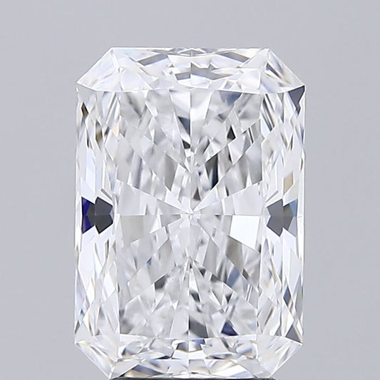 Lab-Grown Radiant Diamond - 3.52 Carats, D Color, VVS2 Clarity - Certified by IGI - Report Number: LG685585988