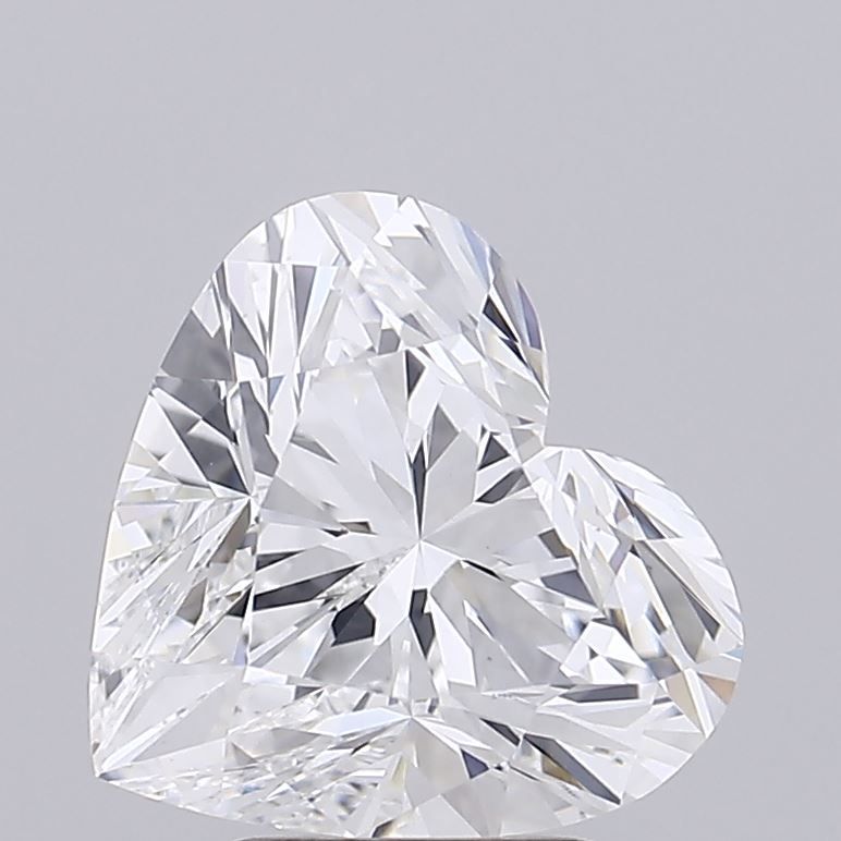 Lab-Grown Heart Diamond - 3.56 Carats, D Color, VS1 Clarity - Certified by IGI - Report Number: LG686503636