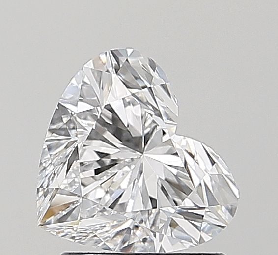 Lab-Grown Heart Diamond - 1.5 Carats, D Color, VVS2 Clarity - Certified by IGI - Report Number: LG694503920