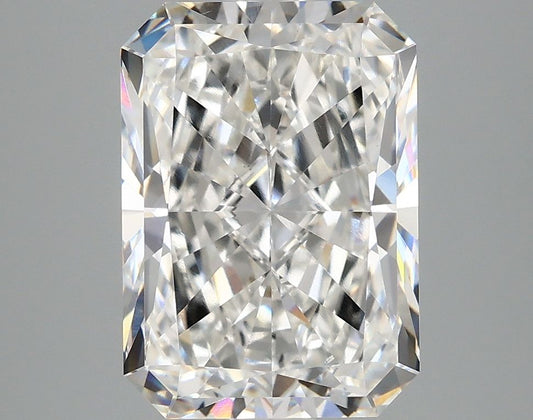 Lab-Grown Radiant Diamond - 4.06 Carats, F Color, VVS2 Clarity - Certified by IGI - Report Number: LG685554389
